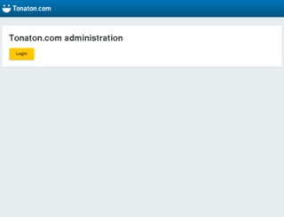 admin.tonaton.com screenshot