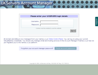 admin.ukservers.net screenshot