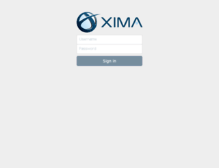 admin.ximasoftware.com screenshot