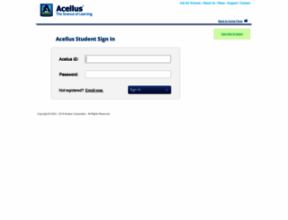 admin251.acellus.com screenshot