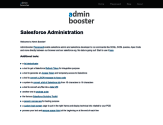 adminbooster.com screenshot