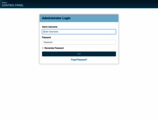 admincentral.onlinesitedesigner.com screenshot