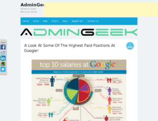 admingeek.net screenshot