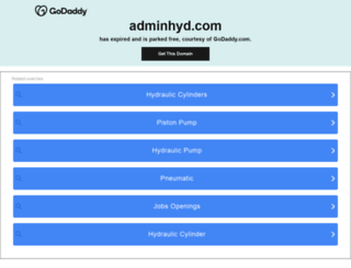 adminhyd.com screenshot