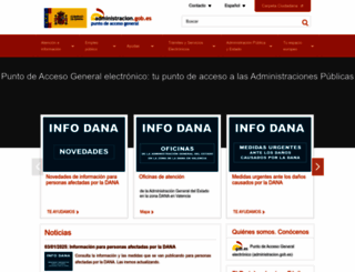 administracion.gob.es screenshot