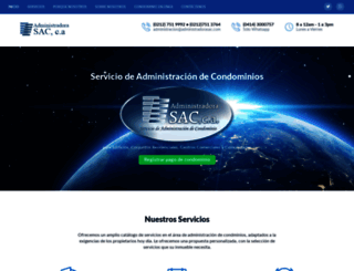 administradorasac.com screenshot
