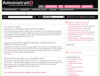 administratio.nl screenshot
