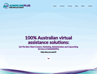 adminlinkplus.com.au screenshot
