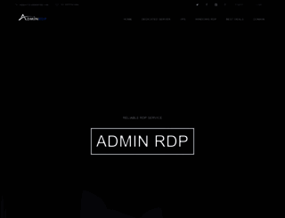 adminrdp.com screenshot