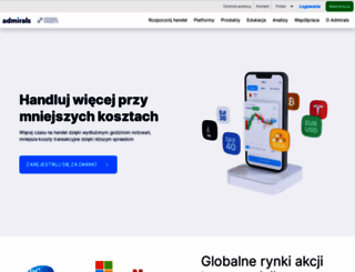 admiralmarkets.pl screenshot