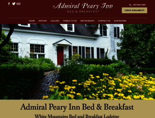 admiralpearyinn.com screenshot