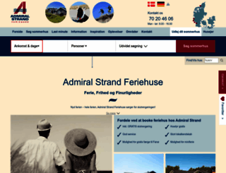 admiralstrand.dk screenshot