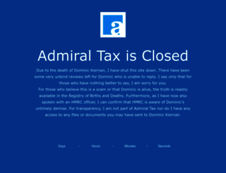 admiraltax.co.uk screenshot