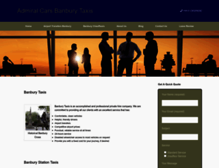 admiraltaxisbanbury.co.uk screenshot