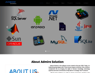 admiresolution.com screenshot