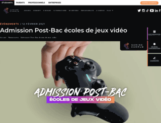 admission-postbacidf.fr screenshot