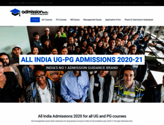 admissionedu.com screenshot