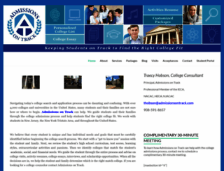 admissionsontrack.com screenshot