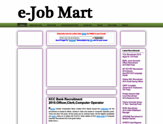 admitcard-recruitment-result.blogspot.in screenshot