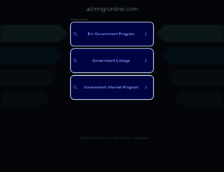 admngronline.com screenshot