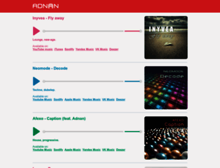 adnan.com screenshot