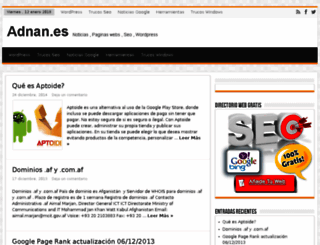 adnan.es screenshot