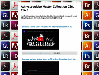 adobe-activate.blogspot.com screenshot