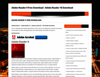 adobereader9.net screenshot