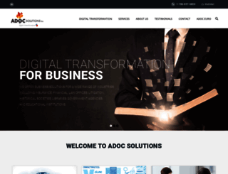adoc-solutions.com screenshot