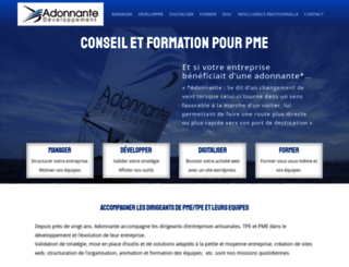 adonnante.fr screenshot