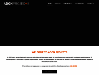 adonprojects.com screenshot