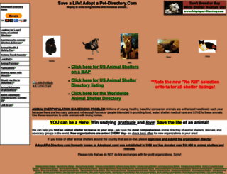adoptapet-directory.com screenshot