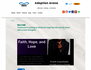 adoptionarena.com screenshot