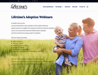 adoptionwebinar.com screenshot