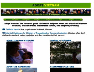 adoptvietnam.org screenshot