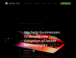 adorasoft.net screenshot
