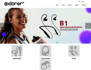 adorer-audio.com screenshot