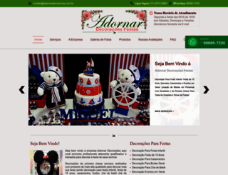 adornardecoracoes.com.br screenshot
