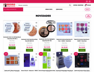 adoromaquiagem.com.br screenshot