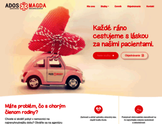 ados-magda.sk screenshot
