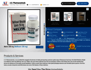 adpharmaceuticals.net screenshot