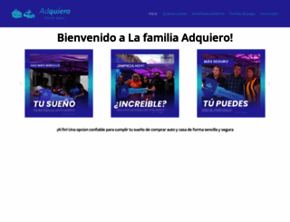 adquiero.com screenshot