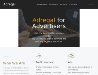 adregal.com screenshot