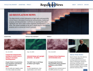 adregulationews.com screenshot