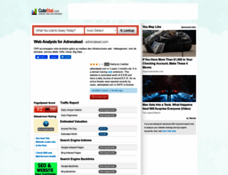 adrenalead.com.cutestat.com screenshot