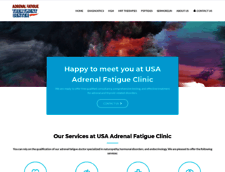 adrenalfatigueclinic.com screenshot