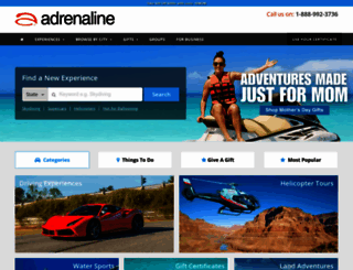 adrenaline.com screenshot