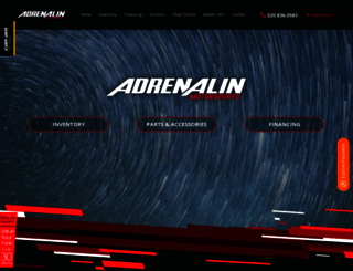 adrenalinmotorsportsaz.com screenshot