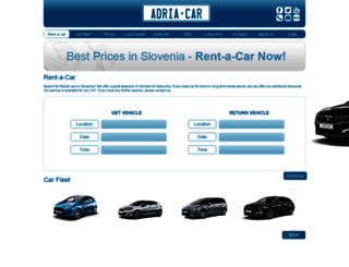 adria-car.com screenshot