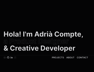 adriacompte.com screenshot